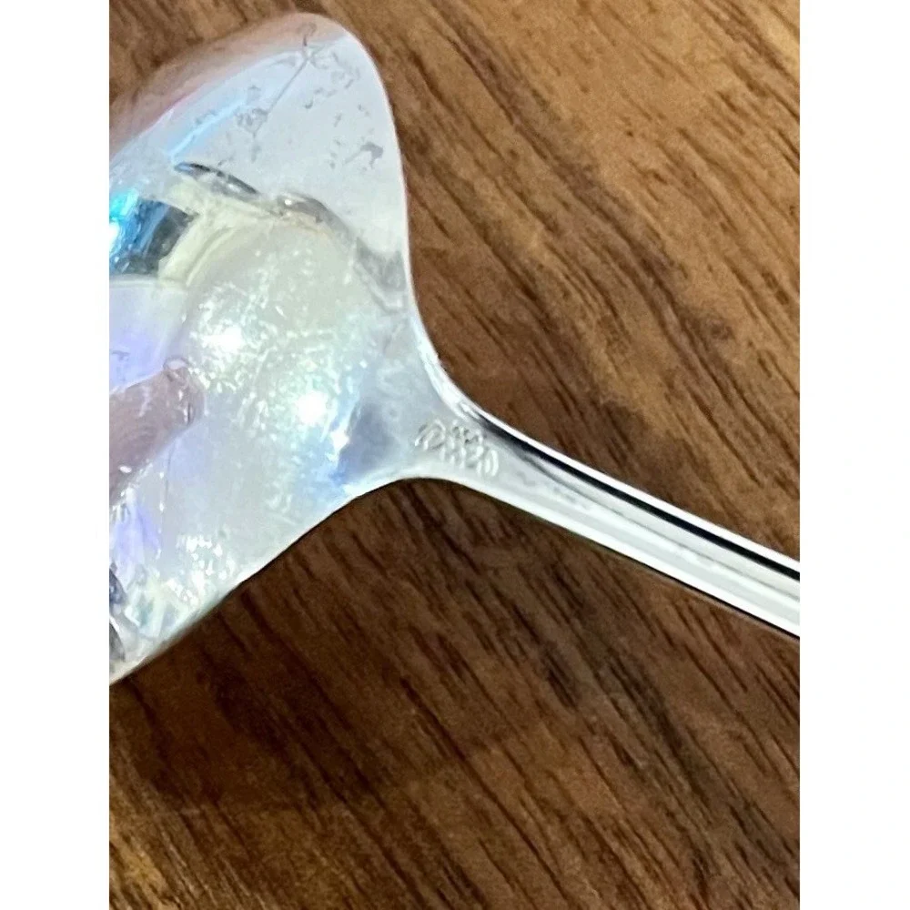 2 Antique Weidlich Stratfield Sterling Silver Soup Spoon 1930's